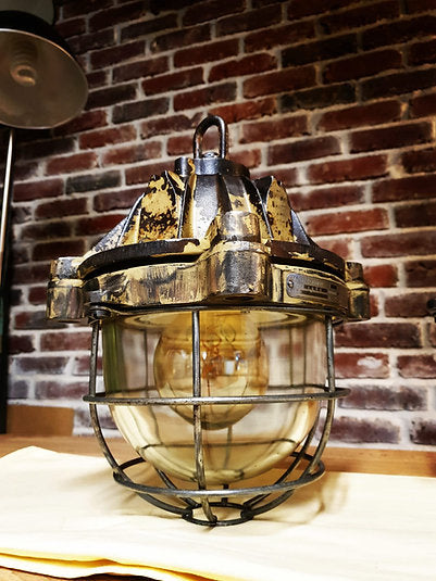 Lampe Mapelec anti déflagration en fonte