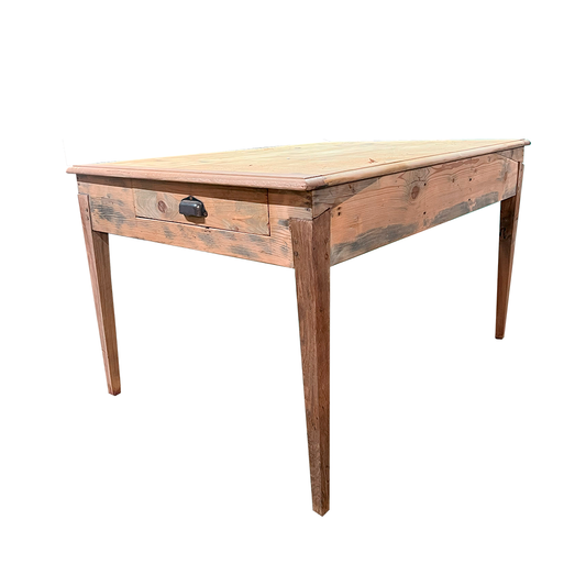 Table ancienne en bois massif – Pièce unique début 1900